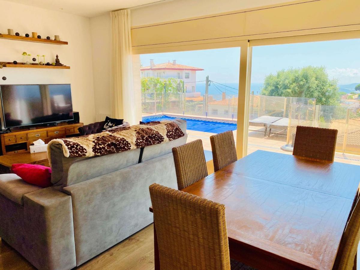 Luxury Villa Investingspain With Sea Views, Pool And Jacuzzi Lloret de Mar Exteriér fotografie