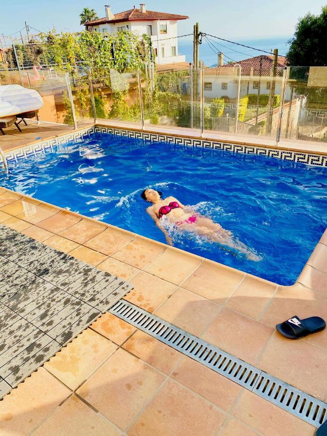 Luxury Villa Investingspain With Sea Views, Pool And Jacuzzi Lloret de Mar Exteriér fotografie