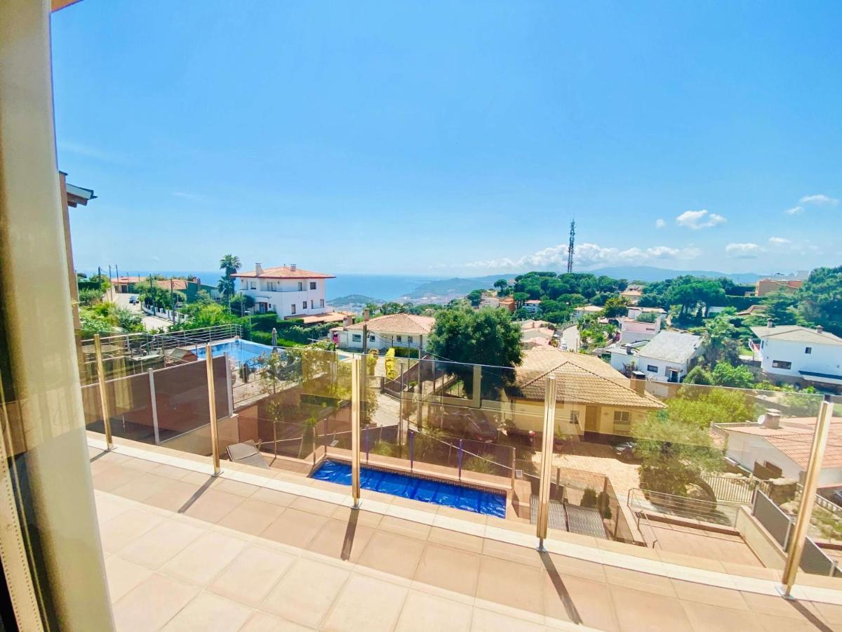 Luxury Villa Investingspain With Sea Views, Pool And Jacuzzi Lloret de Mar Exteriér fotografie